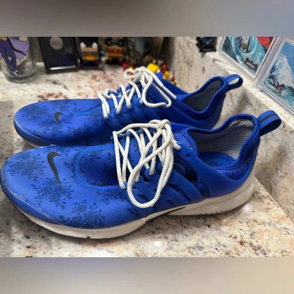 Nike Womens Blue Air Presto DX3376-400 Lightweight Comfort Sneaker Shoes 11/12.5